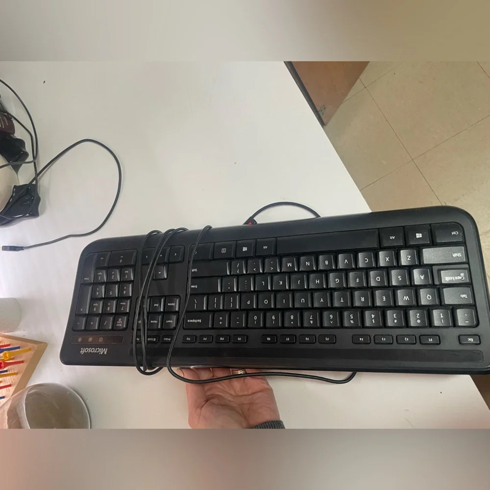 Microsoft Wired Black Keyboard 400